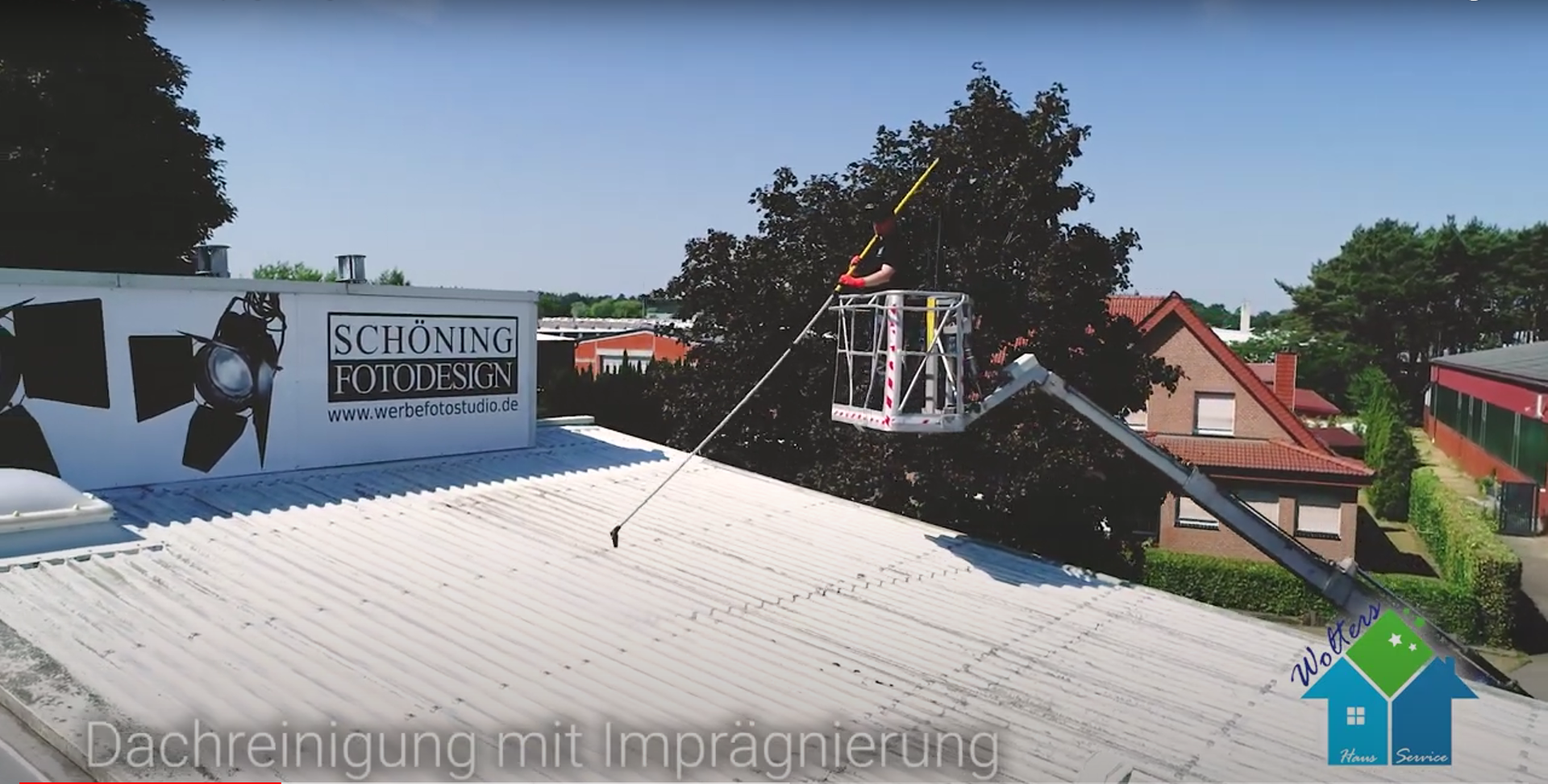 Dachreinigung Full-Service Leschede